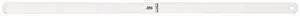 STARRETT 667-6 Thickness Gage,0.006 In,1/2 x 12 In
