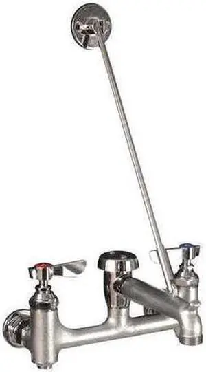 DOMINION COMMERCIAL FAUCETS 77-9108 8" Mount, 2 Hole Straight Service Sink