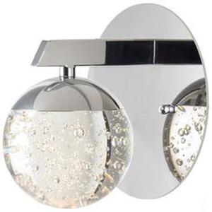 ET2 E24260-91PC Orb II 1-Light 6" Wide Polished Chrome Wall Sconce