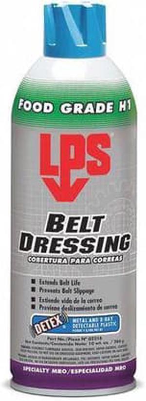 LPS 02216 Belt Dressing with Detex, H1 Food Grade, 10 oz Aerosol Can