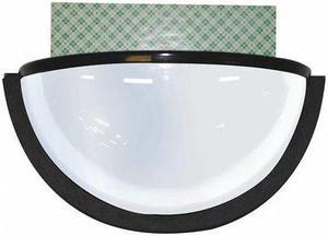 IDEAL WAREHOUSE INNOVATIONS 70-1130 Dome Mirror,Black,w/Double Sided Tape