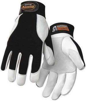 STEINER 0944-X Mechanics Gloves, XL, Tan/Black, Reinforced, Omni-Directional