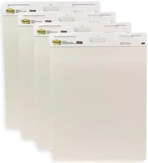 POST-IT 559VAD4PK Easel Pad,Plan,30 In.,White,PK4