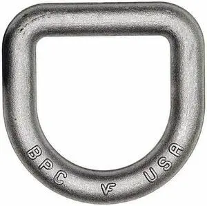 BUYERS PRODUCTS B46RZY D-RING ONLY 3/4in ZINC&YELLOW
