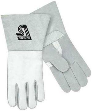 STEINER 7502-X MIG/Stick Welding Gloves, Elkskin Palm, XL, PR