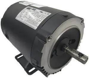 DAYTON 3N349 3-Phase General Purpose Motor, 1/4 HP, 48 Frame, 208-230/460V AC