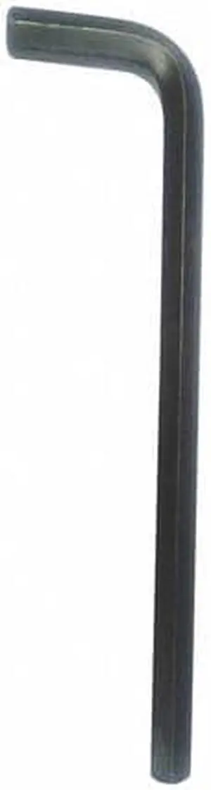 WESTWARD 54TU85 Metric Plain Hex Key Hex Key, 12 mm Tip Size, 8 7/32 in Long,