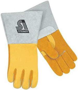 STEINER 8502-X MIG/Stick Welding Gloves, Elkskin Palm, XL, PR