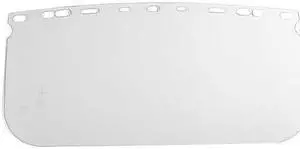 TASCO 15584PC Faceshield Window,Polycarbonate,8x15.5In