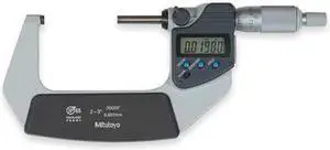MITUTOYO 293-332-30 Digital Micrometer,2 to 3In,0.00005,Ratchet