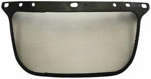 Replacement Visor, Black, Steel Mesh