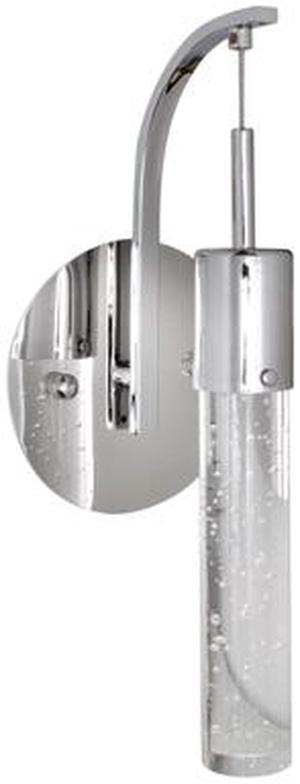 ET2 E22770-91PC Fizz IV 1-Light 6" Wide Polished Chrome Wall Sconce