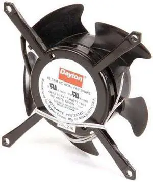 DAYTON 2VUW5 Axial Fan, Skeleton, 115V AC, 1 Phase, 82 cfm, 4 7/16 in W.