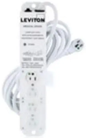 13-13/16" Outlet Strip, Leviton, 5304M-1N5