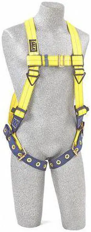 3M DBI-SALA 1101252 Delta Full Body Harness, Vest, 420 lb Wt Capacity, Mating