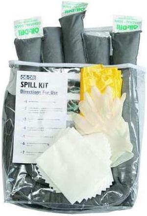 OIL-DRI L90698G Transportation Spill Kit,25 Piece