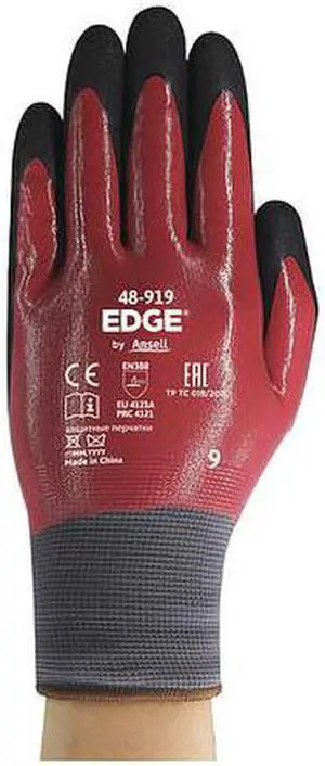 EDGE 48-929 Gloves, ,Nitrile ,8 1 PR