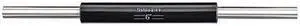 STARRETT 234A-6 End Measuring Rod,1/4 In,w/Rubber Handle