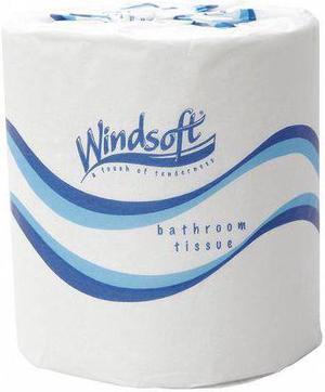 Embossed Bath Tissue, 2-Ply, 500 Sheets/Roll, 48 Rolls/Carton