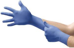 ANSELL N732 Exam Gloves with Low Dermatitis Potential, Nitrile, Powder Free