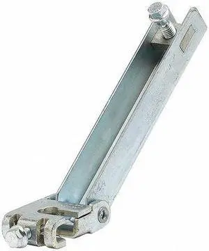 TOLCO 985 Clamp, Conduit; Pipe Use, 3/8 in; 5/8 in, Steel, Galvanized