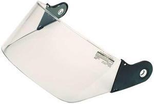 MSA SAFETY 10037315 Fire and Rescue Visor,Standard,Clr,4in
