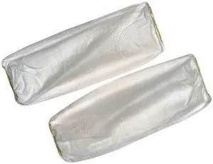 CELLUCAP 1806GRA Disposable Sleeves,Wht,18 In,1 mil,PK200