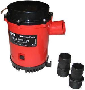Hd Bilge Pump, 2200Gph, 12V, No Switch