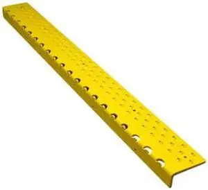 HANDI TREADS NSN122730YLT Non-Slip Aluminum Nosing, 30in x 2.75in, Yellow,
