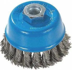 WALTER SURFACE TECHNOLOGIES 13F312 Cup Brush Knot-twisted 3" D X M14x2.0