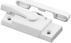 PRIME-LINE F 2626 Diecast, White, Window Sash Lock, Right Hand