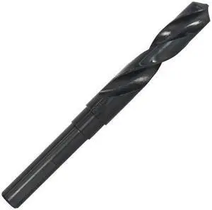 DRILL AMERICA DWDRSD31/64 31/64" HSS Reduced Shank Drill Bit 1/4" Shank, Flute DRILL AMERICA DWDRSD31/64 31/64" HSS Reduced Shank Drill Bit 1/4" Shank, Flute