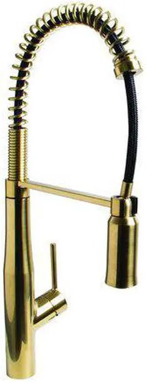 SPEAKMAN SB-1043-BRB Manual, 1 Hole Spring Kitchen Faucet