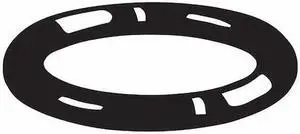 ZORO SELECT GR-E70361/5 O-Ring,EPDM,Dash 361,6,6.395,PK5