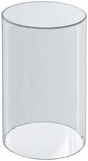 AZAR DISPLAYS 556610 6"W x 10"H Acrylic Cylinder