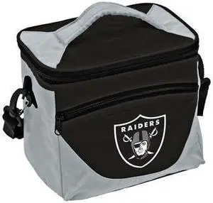LOGO BRANDS 623-55H Las Vegas Raiders Halftime Lunch Cooler