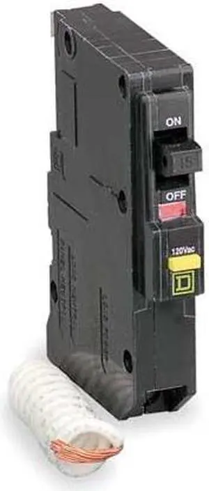 SQUARE D QO115AFI 15 A Plug In Arc Fault Circuit Interrupter Miniature Circuit