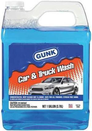 GUNK VW5 Car Wash Liquid Conc.,1 Gallon,Bottle