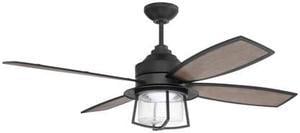 CRAFTMADE WAT52FB4 52" Ceiling Fan with Blades and Light Kit