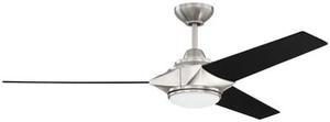 CRAFTMADE ECH54BNK3 54" Echelon Ceiling Fan with Blades and Light Kit