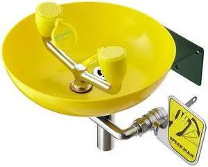 SPEAKMAN SE-495-STW Wall Mounted Eye/Face Wash W/ Plastic Bowl & Thermostatic