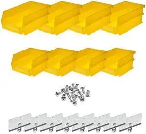 TRITON PRODUCTS 028-Y Polypropylene Polypropylene Bin Kit, Yellow