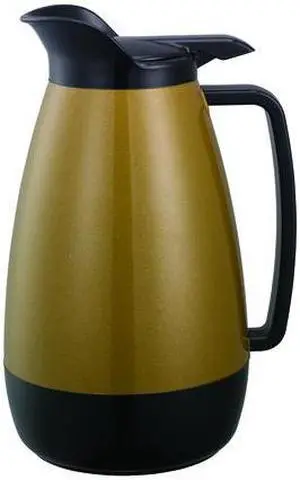 SERVICE IDEAS TS411KB Thermo-Serv Flip Top Server, 2L, Plastic, Gold