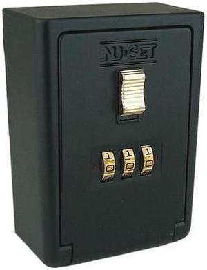 NU-SET 2052 Lock Box,3-Number,Wall Mountable