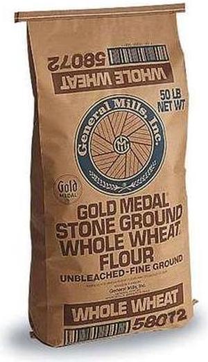 GOLD MEDAL 16000-58072 Gold Medal Stone Ground Unbleached Fine Ground Whole