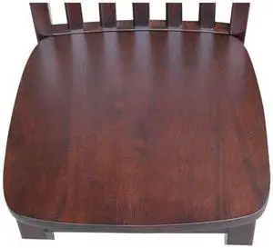 INTERNATIONAL CONCEPTS CC15-263P Rectangle Set of 2 Mission Juvenile Chairs, 13