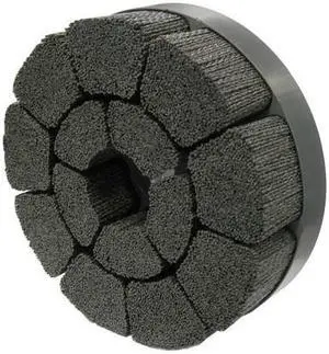 WEILER 86143 8" Maximum Density Shell-Mill Holder Disc Brush .055/80CG Crimped