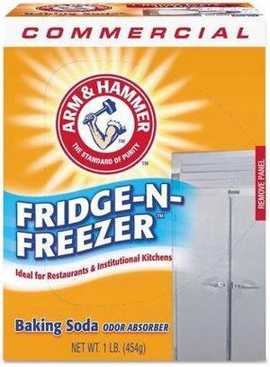 ARM & HAMMER 33200-84011 Fridge-N-Freezer Pack Baking Soda, Unscented, Powder,