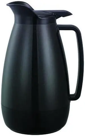 SERVICE IDEAS TS411BL Thermo-Serv Flip Top Server, 2L, Plastic, Black
