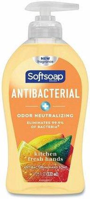 SOFTSOAP US04206A Antibacterial Hand Soap, Citrus, 11 1/4 oz Pump Bottle, PK6